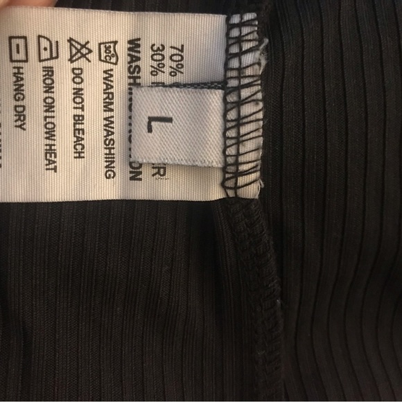 Black long sleeve dress size large - Picture 2 of 4